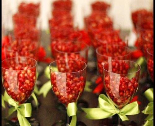 عکس ایده تزیین خوراکی شب یلدا