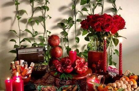 عکس ایده برای دکور یلدایی
