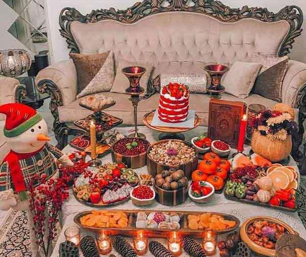 عکس ایده برای دکور یلدایی