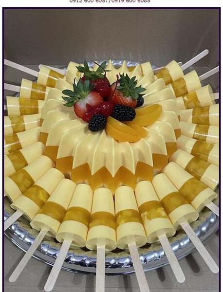 عکس ایده برای شب یلدا با ژله