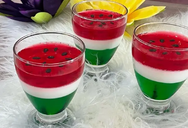 عکس ایده برای شب یلدا با ژله
