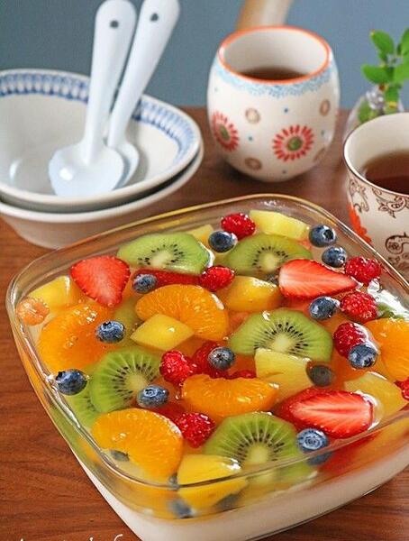 عکس ایده شب یلدا با ژله