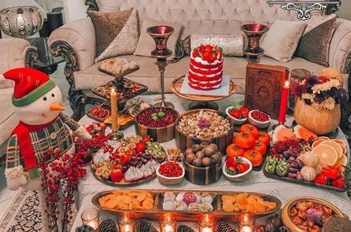 عکس سفره یلدا ایده