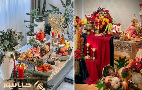 عکس سفره یلدا ایده