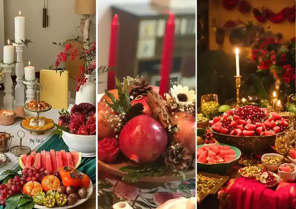 عکس سفره یلدا ایده