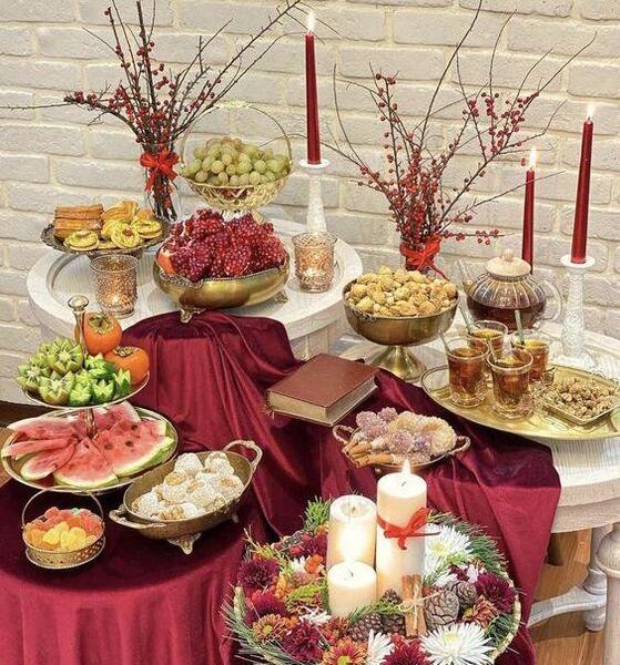 عکس ایده شب یلدا ساده