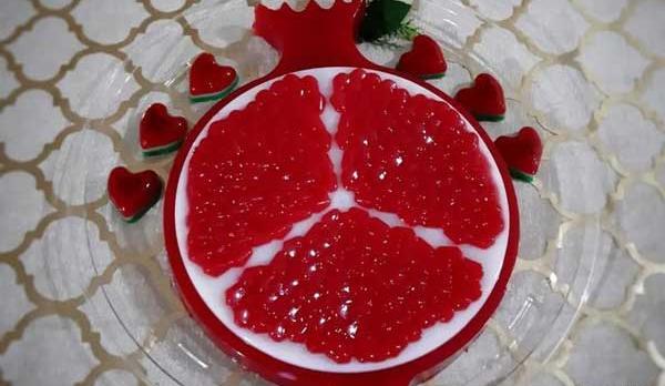 عکس ایده ژله شب یلدا ساده