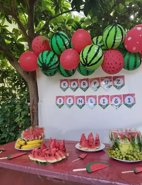 عکس ایده یلدا ساده برای مدرسه