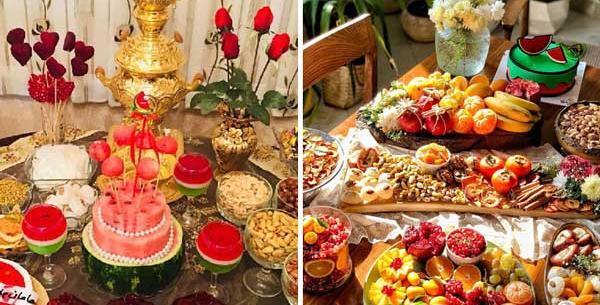 عکس ایده یلدا ساده برای مدرسه