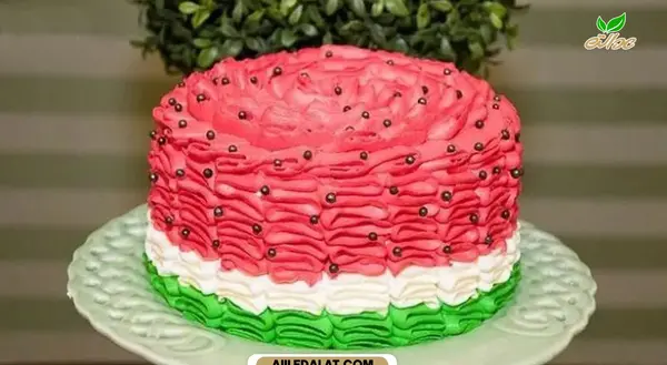 عکس ایده کیک یلدایی