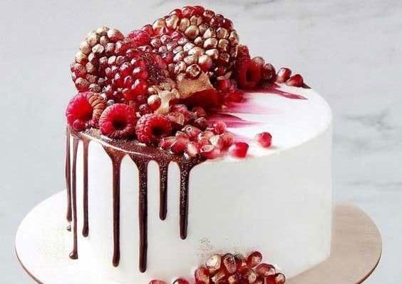 عکس ایده کیک یلدایی