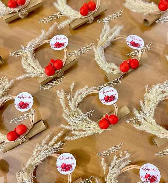 عکس ایده گیفت شب یلدا برای مدرسه