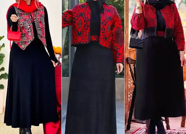 عکس ایده لباس یلدایی زنانه