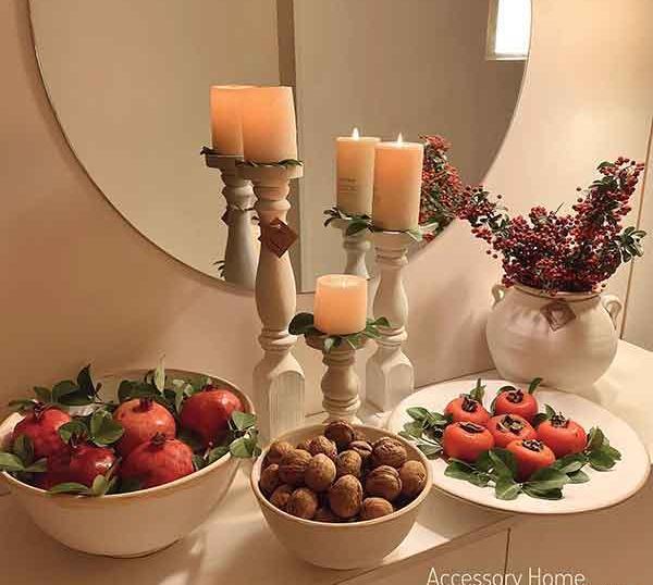 عکس ایده چیدن میز یلدا