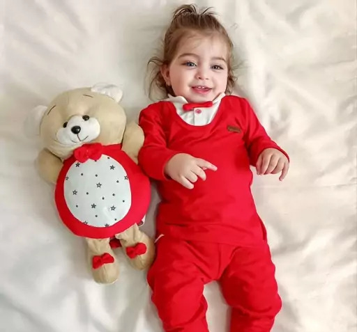 عکس لباس یلدایی پسرانه نوزادی