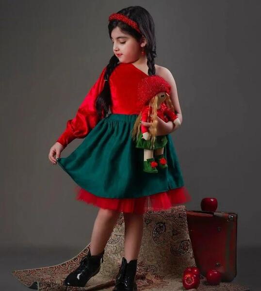 عکس لباس یلدایی دخترانه جدید