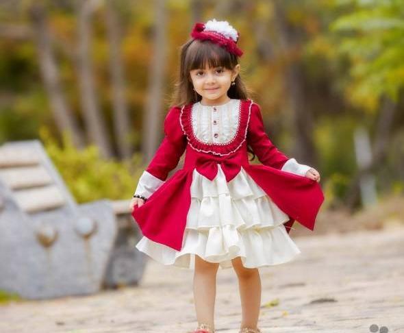 عکس لباس یلدایی دخترانه جدید