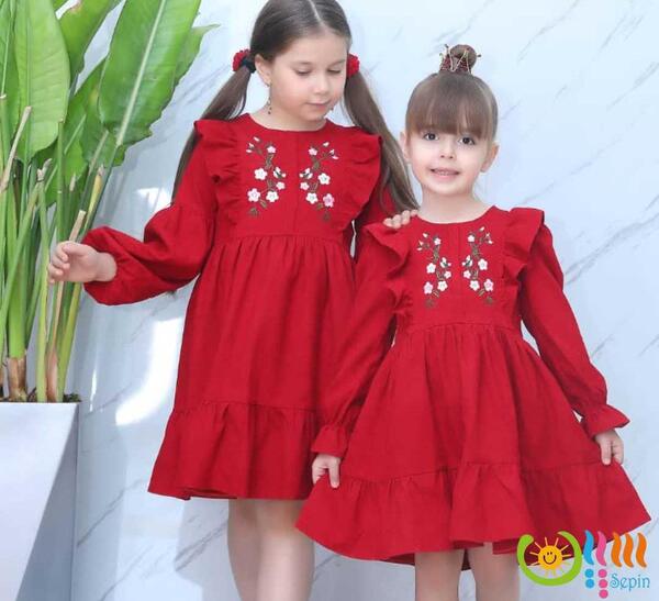 عکس لباس یلدایی نوزادی دخترانه