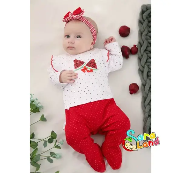 عکس لباس یلدایی نوزادی دخترانه