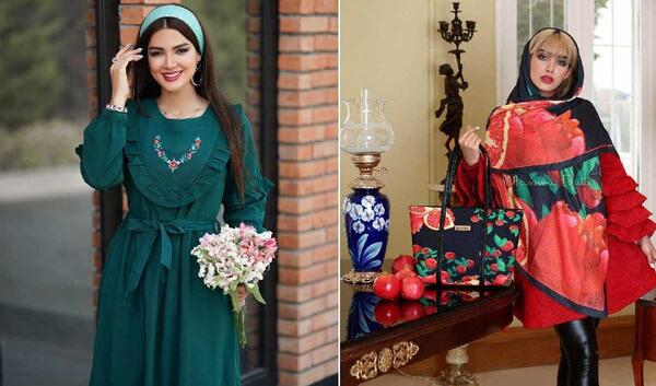 عکس مدل لباس یلدایی عروس