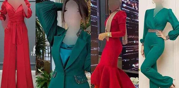 عکس آموزش دوخت لباس یلدایی