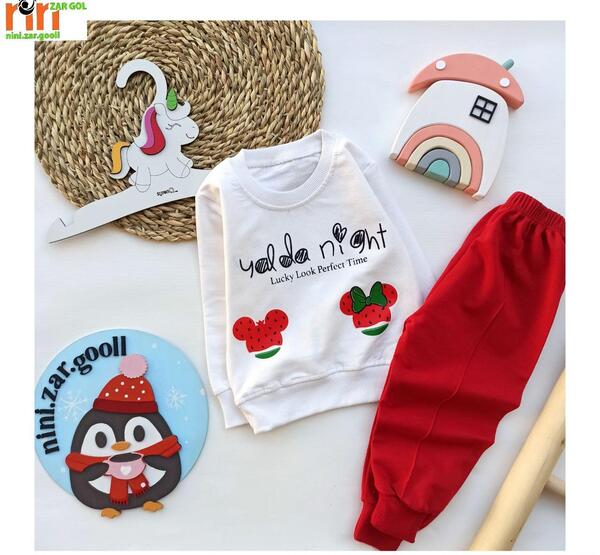 عکس لباس شب یلدا نوزاد دختر