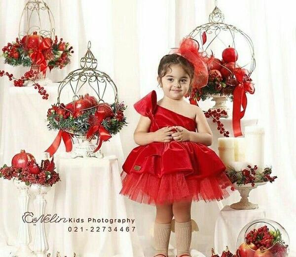 عکس لباس یلدا برای دختر ۱۰ ساله