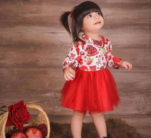 عکس لباس شب یلدا دخترانه ترب