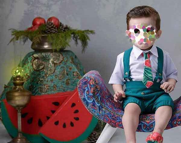 عکس لباس تم یلدایی پسرانه