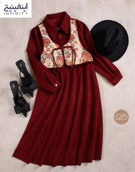 عکس لباس تم یلدایی دخترانه