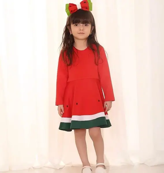 عکس لباس یلدا جدید دخترانه