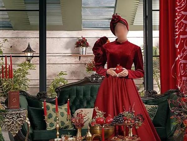 عکس لباس جشن یلدایی