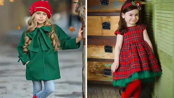 عکس مدل لباس یلدا دخترانه جدید
