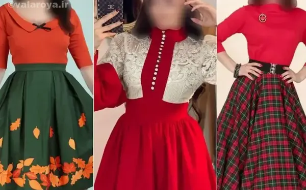 عکس جدیدترین مدل لباس شب یلدا زنانه