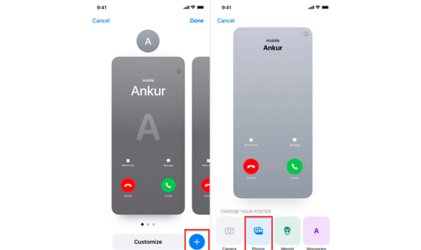 عکس صفحه تماس گوشی شیائومی