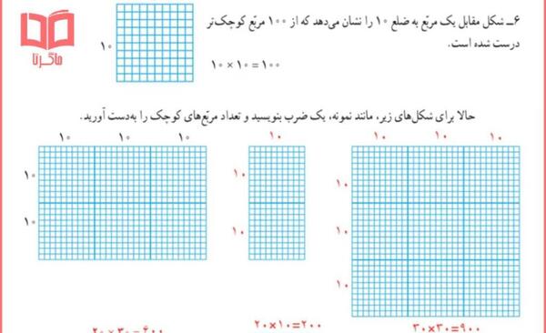 عکس صفحه ریاضی چهارم صفحه ۶۷