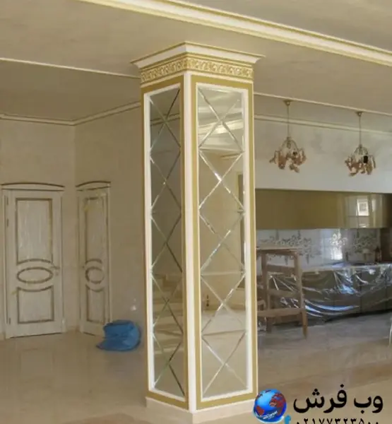 عکس های تزیین ستون وسط خانه