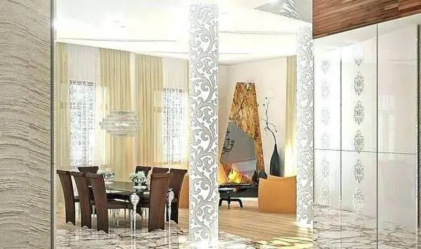 عکس های تزیین ستون وسط خانه