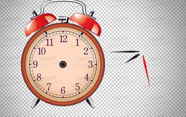 عکس صفحه ساعت بدون عقربه