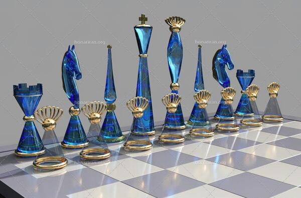 عکس صفحه شطرنج برای چاپ