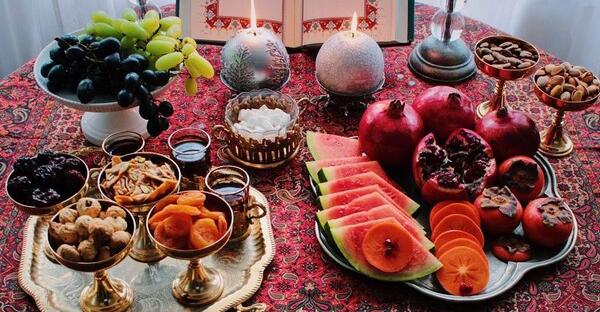 عکس تزیین های شب یلدا