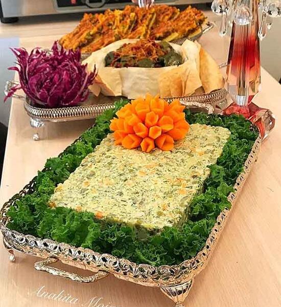 عکس های تزیین سالاد کاهو جدید