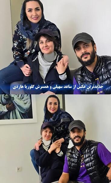 عکس های عروسی گلوریا هاردی و همسرش