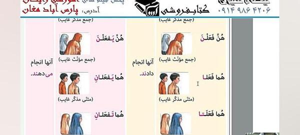 عکس صفحه ۱۲۵ عربی هشتم