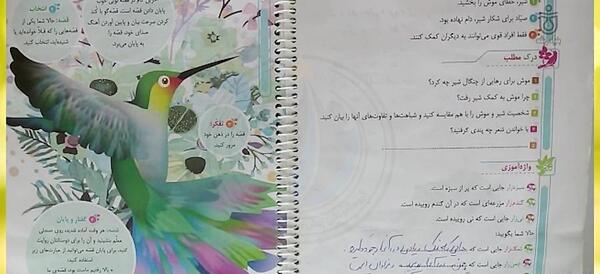 عکس صفحه ۱۱۴ فارسی چهارم