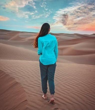 نمونه عکس در کویر