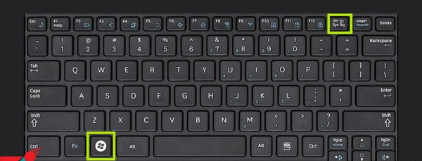 عکس از صفحه ویندوز 11