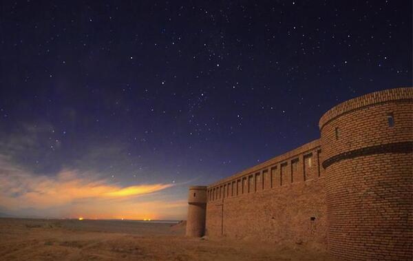 عکس ستاره در کویر