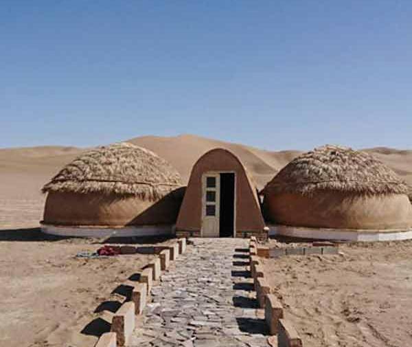 عکس کویر باران یزد
