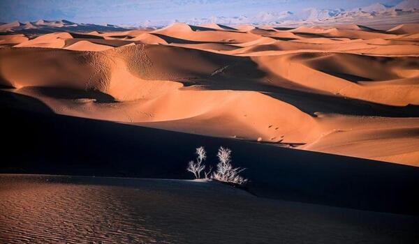 عکس کویر ورزنه